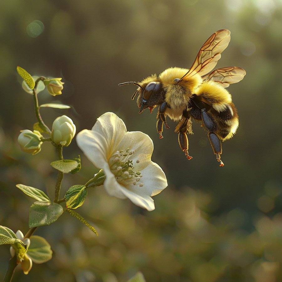 Weinkiste als Bienenhotel