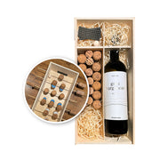 Weinkiste als Tischkicker