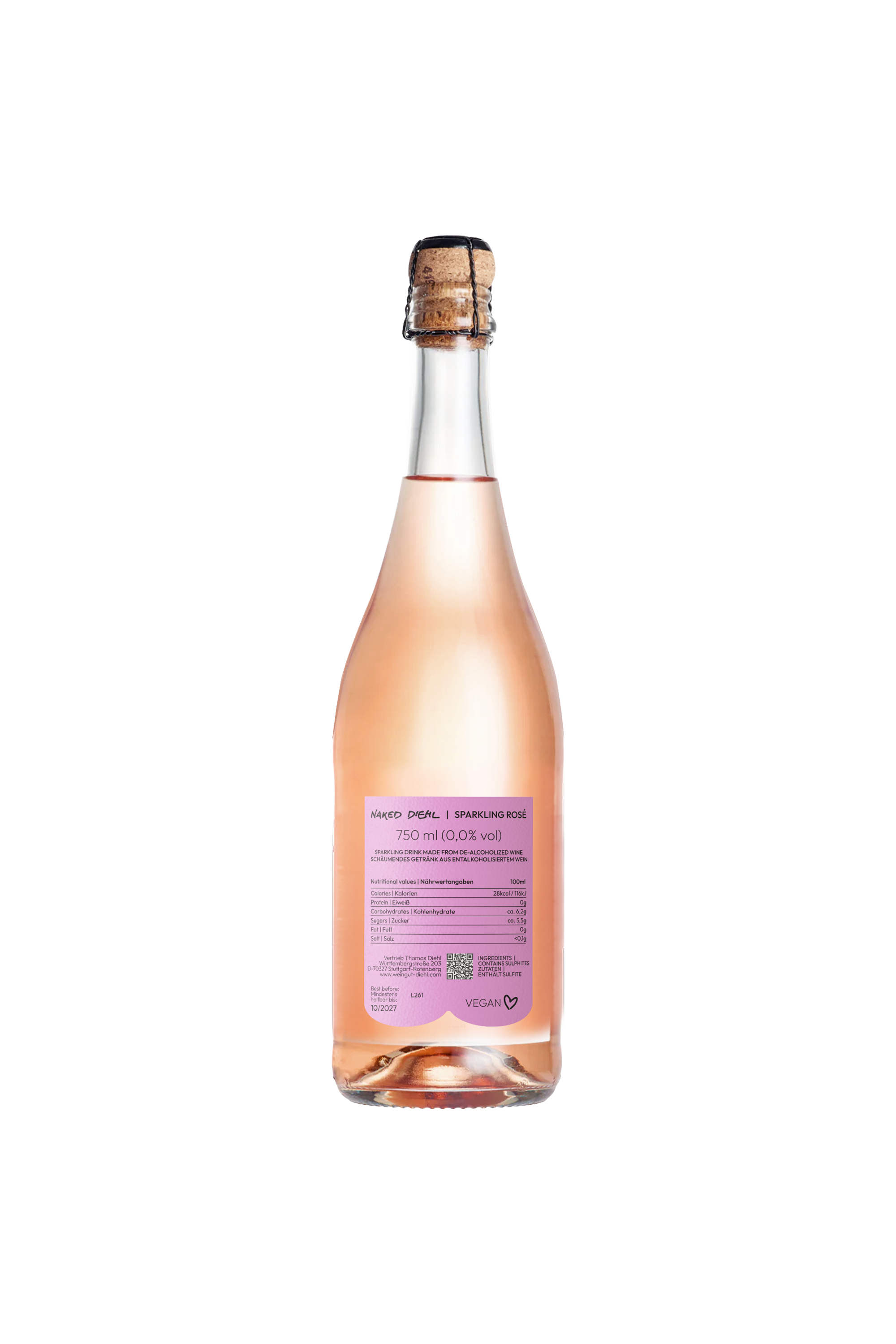 Naked Diehl | Sparkling Rosé